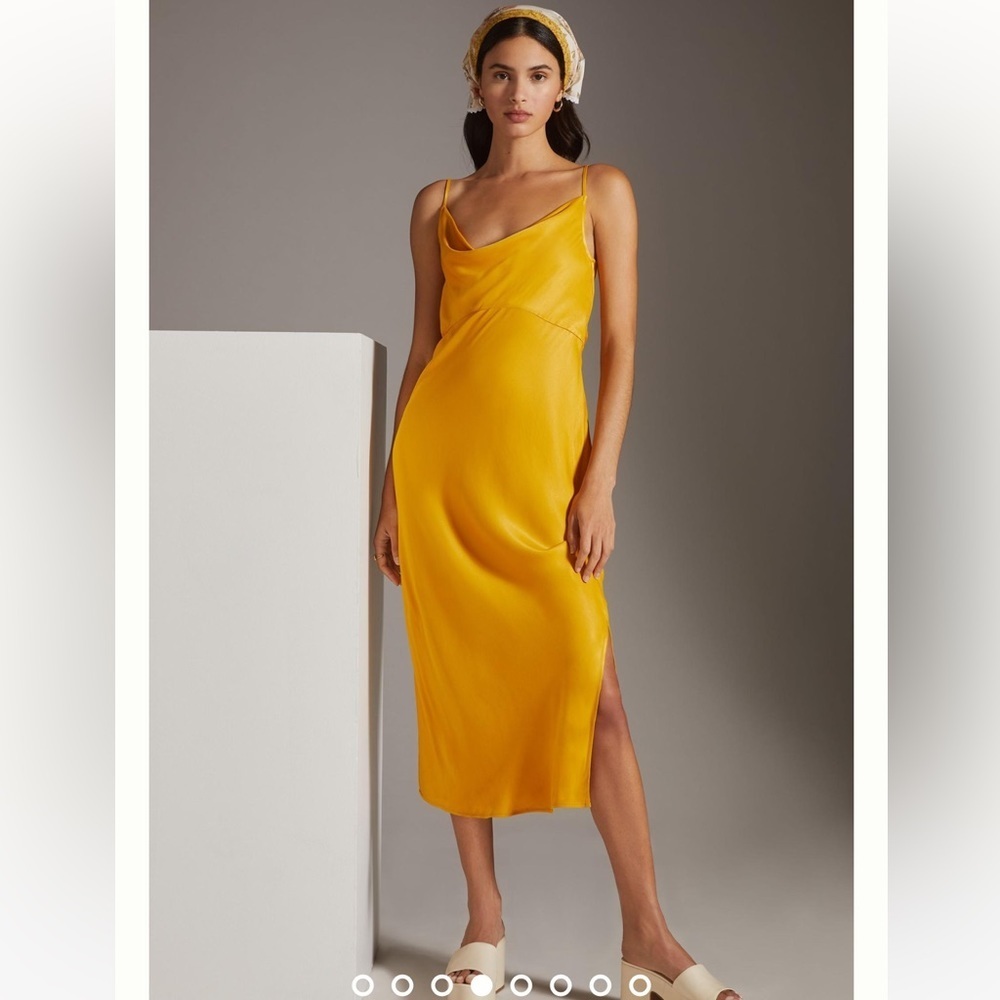 Anthropologie NWT The Elyse Slip Dress size XXS. - Picture 3 of 16